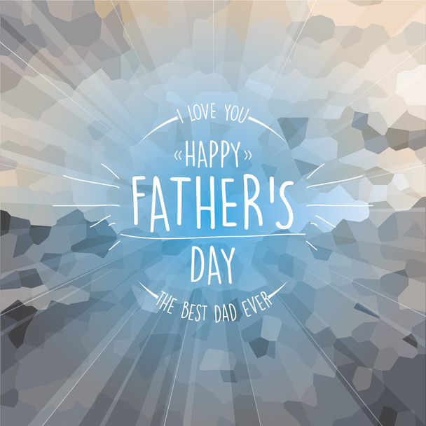 Happy father's day - Вектор, зображення