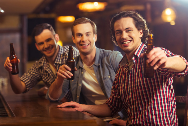 Men in pub - Photo, Image