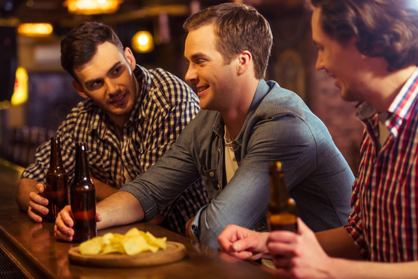 Men in pub - Photo, Image