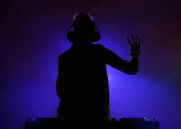 DJ playing music  - Фото, изображение