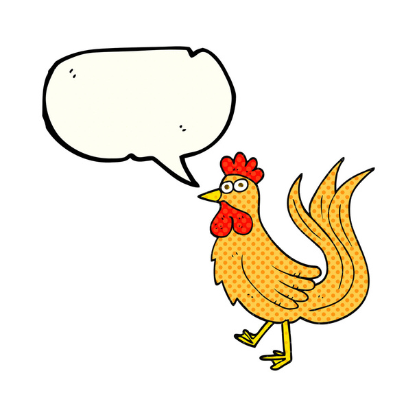 cómic discurso burbuja dibujos animados polla
 - Vector, Imagen