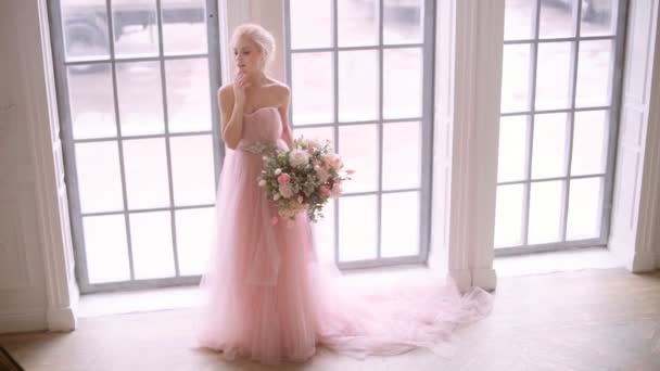 Hochzeit in rosa - Filmmaterial, Video