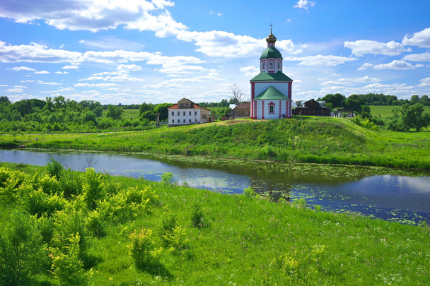 Summer landscape in Suzdal - 写真・画像