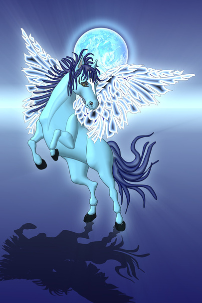 Sininen Pegasus
 - Valokuva, kuva