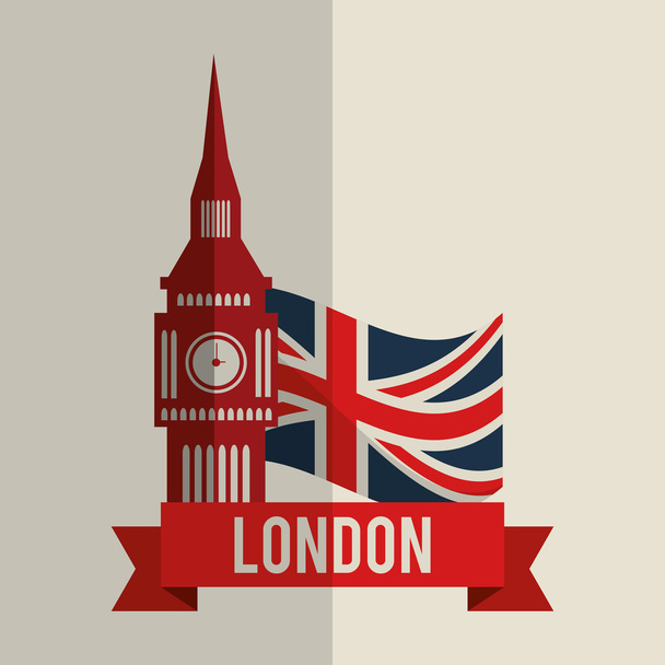 Λονδίνο εικονίδιο σχεδιασμός - Διάνυσμα, εικόνα