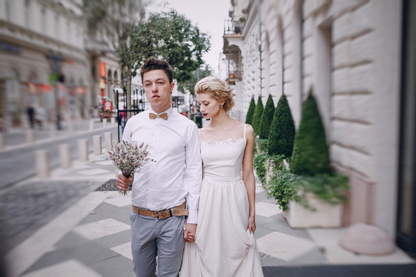 wedding day in Budapest - Fotó, kép