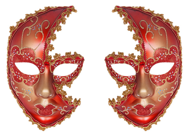 Dos máscaras de carnaval
 - Foto, Imagen