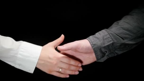 Business Greeting Handshake 4 - Footage, Video