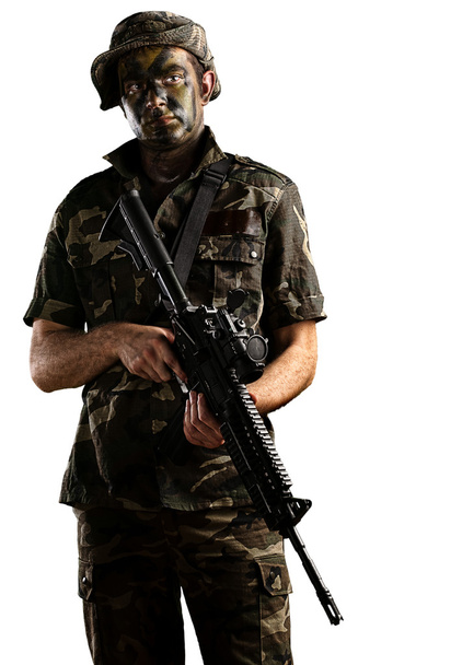 jonge soldaat - Foto, afbeelding