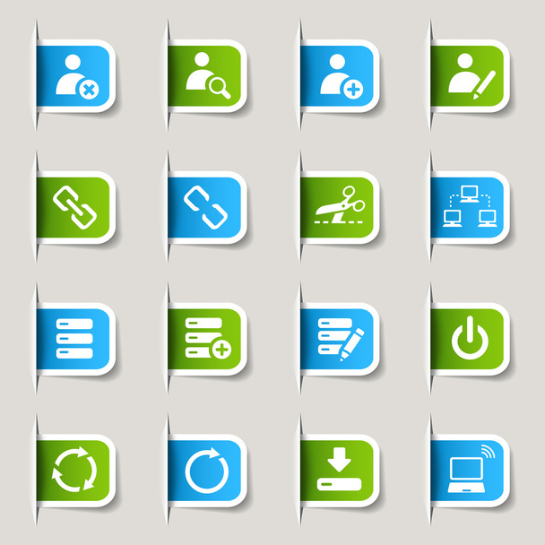 Label - Website and Internet Icons - Vector, Image