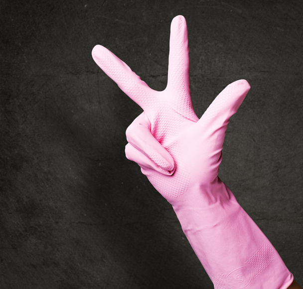 Pink gloves - Fotó, kép