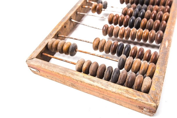 Antique abacus isolated - Φωτογραφία, εικόνα