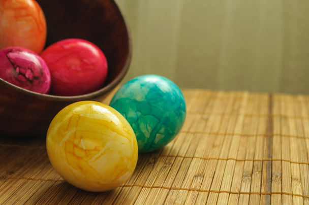 Easter colored eggs - Valokuva, kuva