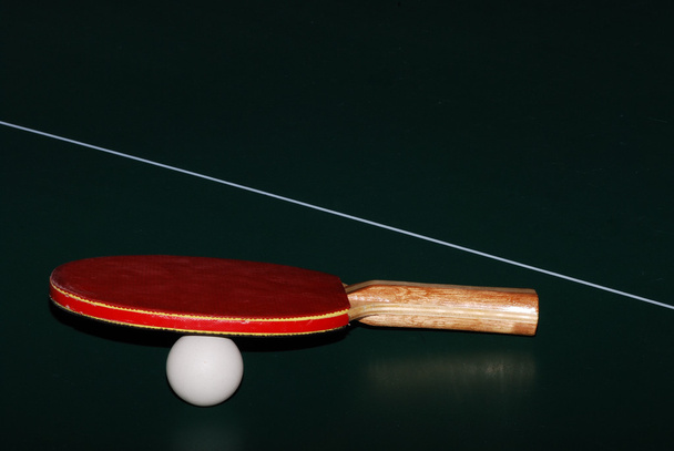 Ligne de ping-pong diagonale
 - Photo, image