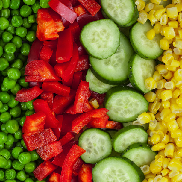 Смешанные овощи фон
 - Фото, изображение