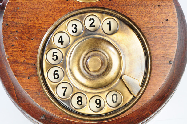 Old-fashioned phone dial - Фото, зображення
