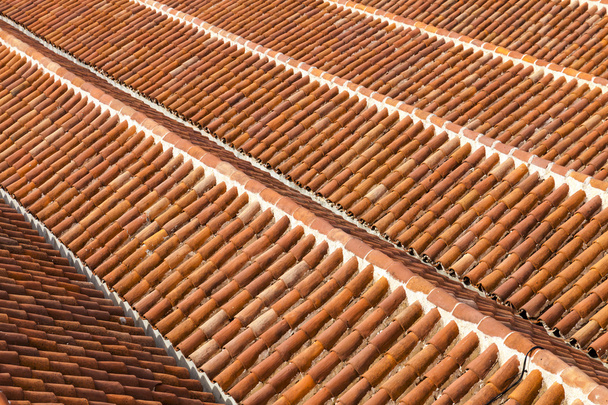 Tiles on the roofs - Fotó, kép