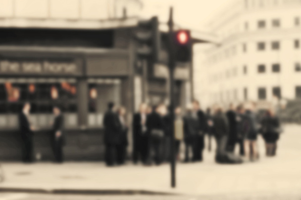 Лондон, розмиті міській вулиці, розфокусовані фону - Фото, зображення