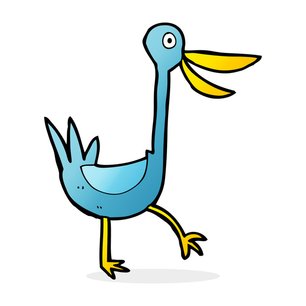 кумедний мультфільм duck
 - Вектор, зображення