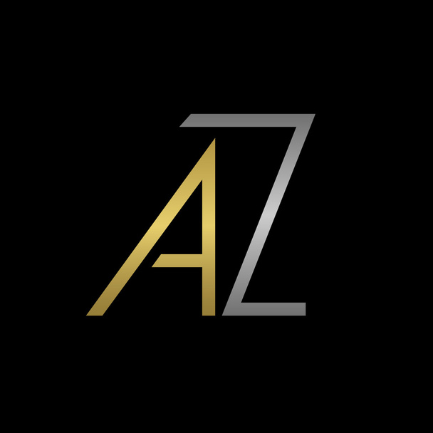 Logotipo das letras AZ
 - Vetor, Imagem