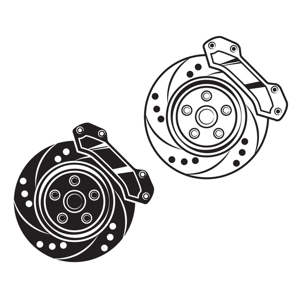 Vector car brake - Vector, Image