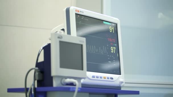 Cardiograph in the operating room - Footage, Video