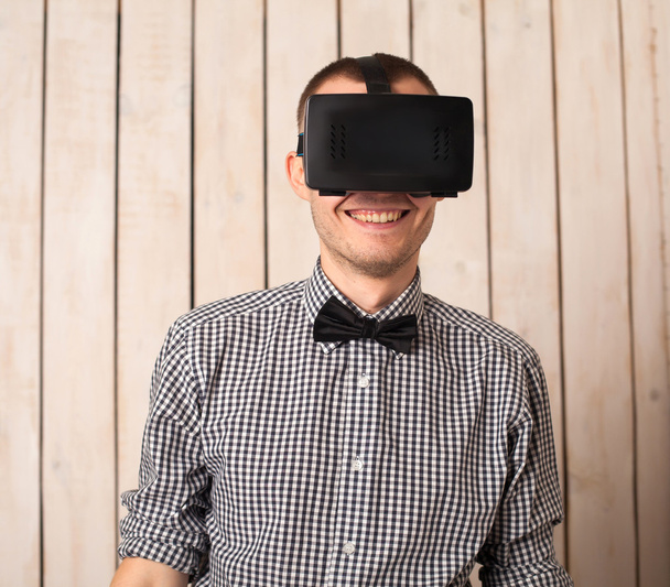 Man in VR glasses - Photo, Image