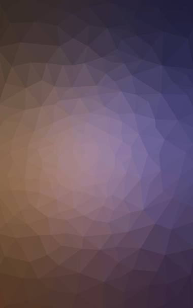 Πολύχρωμη σκούρο ροζ, κίτρινο πολυγωνικό design pattern, που αποτελείται από τρίγωνα και κλίση στο στυλ του origami. - Φωτογραφία, εικόνα