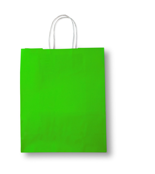 zelený Nákupní taška. - Fotografie, Obrázek