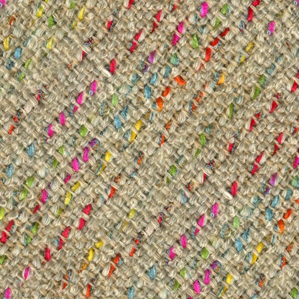 Beige stof met kleurrijke strepen - Foto, afbeelding