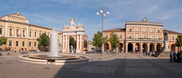 Piazza ganganelli santarcangelo di Romagna - Fotoğraf, Görsel