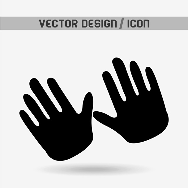 provisões mãos design
 - Vetor, Imagem