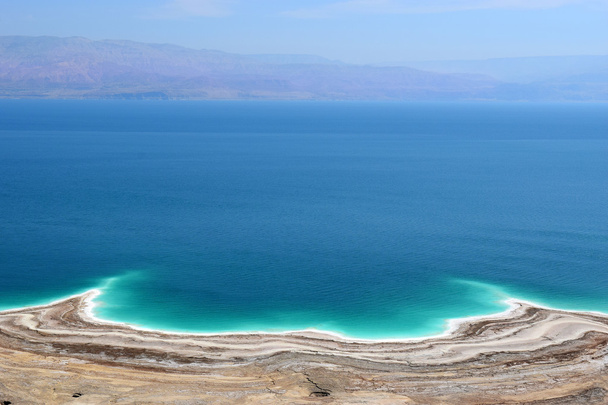 イスラエルの死海の風景 - 写真・画像
