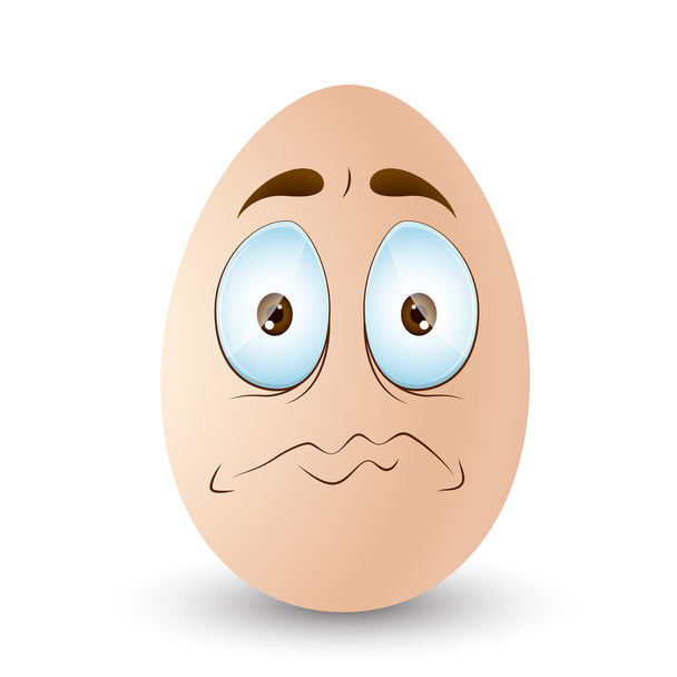 Emotional Egg Vector - Vector, Image