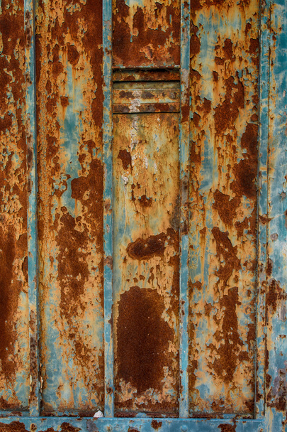 oxidado puerta resistido y vintage
 - Foto, Imagen