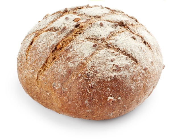 chleb izolowany na białym tle - Zdjęcie, obraz