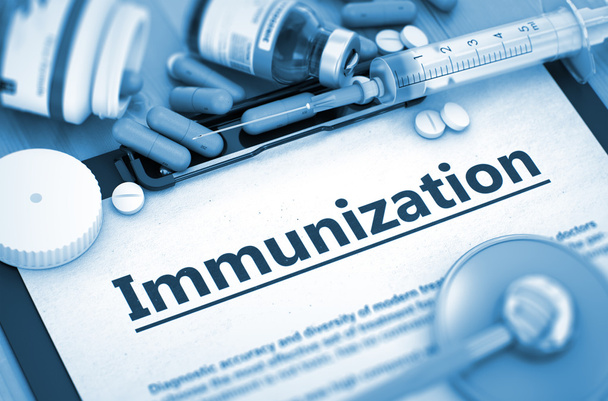 Immunisierung. Medizinkonzept. 3d. - Foto, Bild