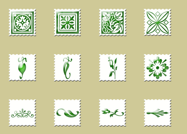郵便切手 - 写真・画像