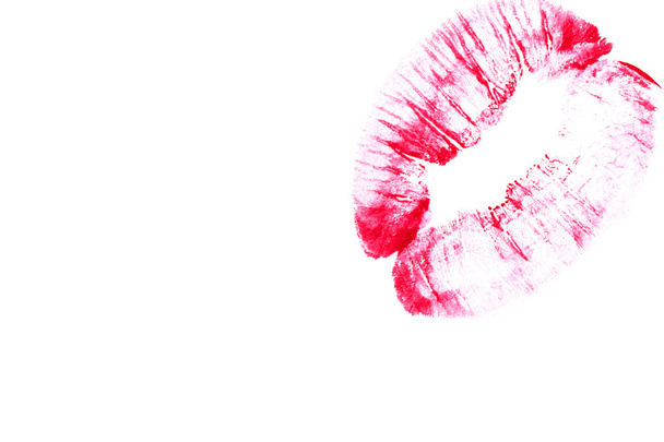 güzel kırmızı dudaklar. - Fotoğraf, Görsel