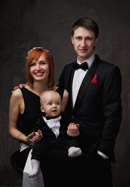 Glückliche Familie - Foto, Bild
