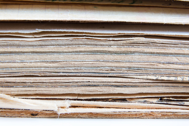 Lähikuva vanhan kirjan sivujen tekstuuri tausta
 - Valokuva, kuva