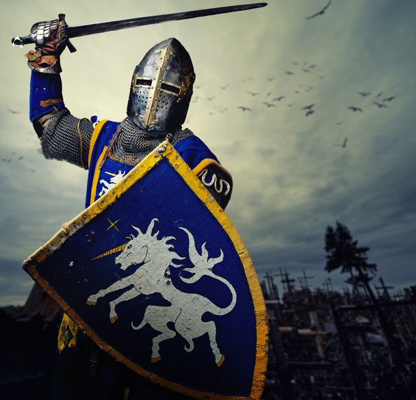 Medieval knight - Photo, Image