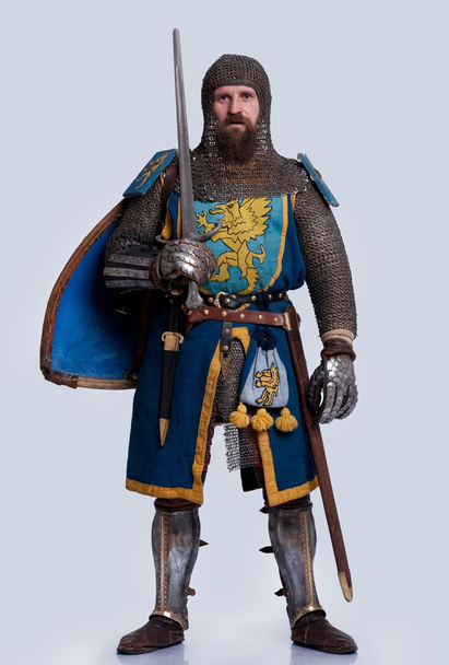 Medieval knight - Фото, изображение