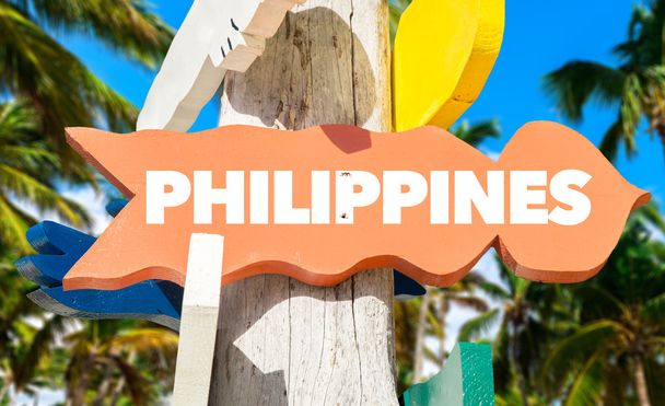Filippijnen welkom teken - Foto, afbeelding