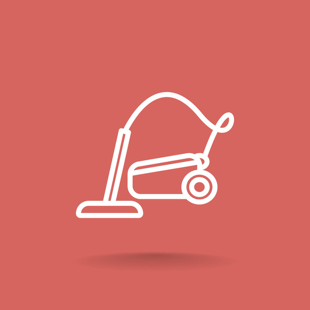 vacuum cleaner icon - Vektor, obrázek