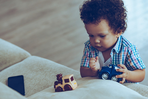 baby boy playing with toys - Photo, image