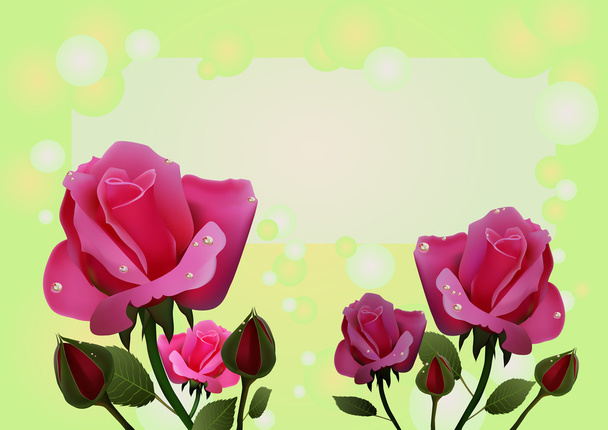 Rose... rosas
 . - Vetor, Imagem