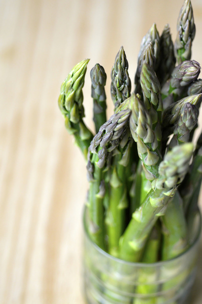 Juicy green asparagus - Foto, Imagem