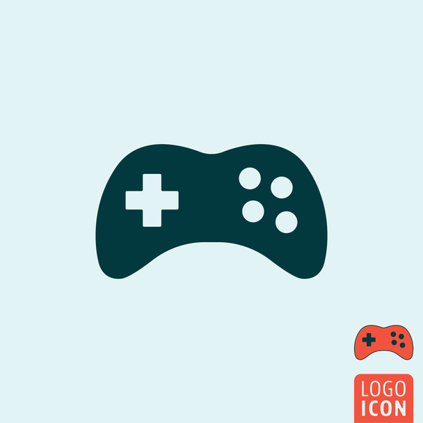 Gamepad icono aislado
 - Vector, imagen