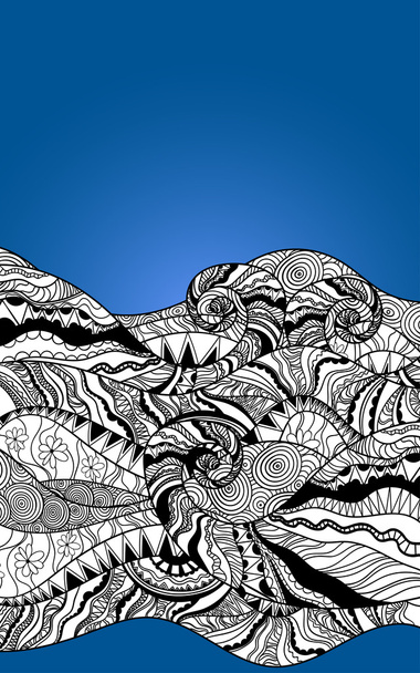 Illustrazione dello sfondo del banner del modello artistico vettoriale
 - Vettoriali, immagini
